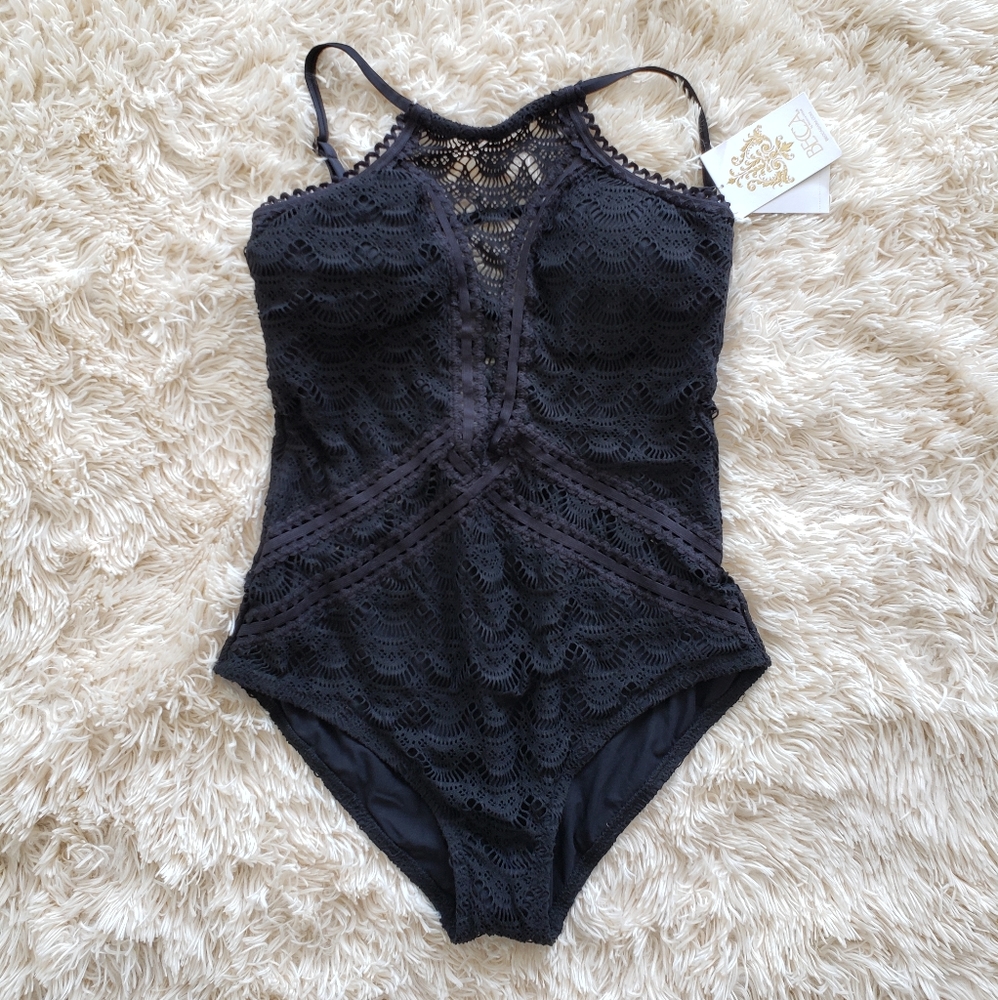 0X AVAILABL! NWT BECCA plus size one piece swim - Picture 4 of 7